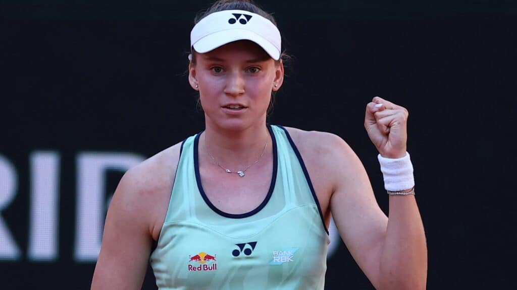 Елена Рыбакина Берлиндегі турнирде жартылай финалға өте алмады / фото: REUTERS/Gonzalo Fuentes