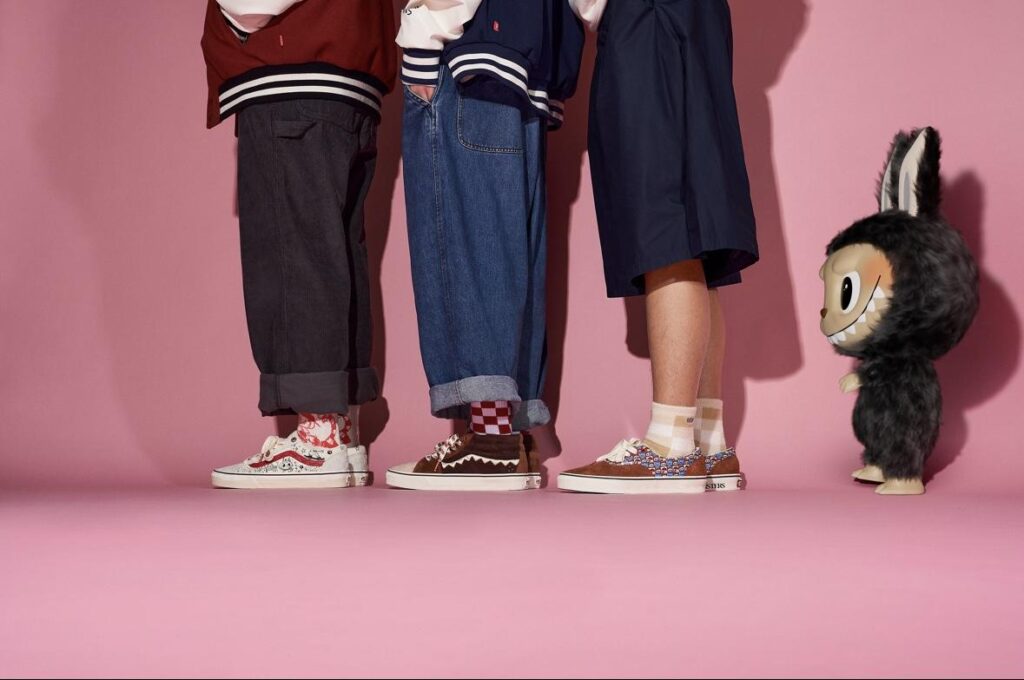 Коллаборация Vans x THE MONSTERS / Фото с сайта www.behance.net