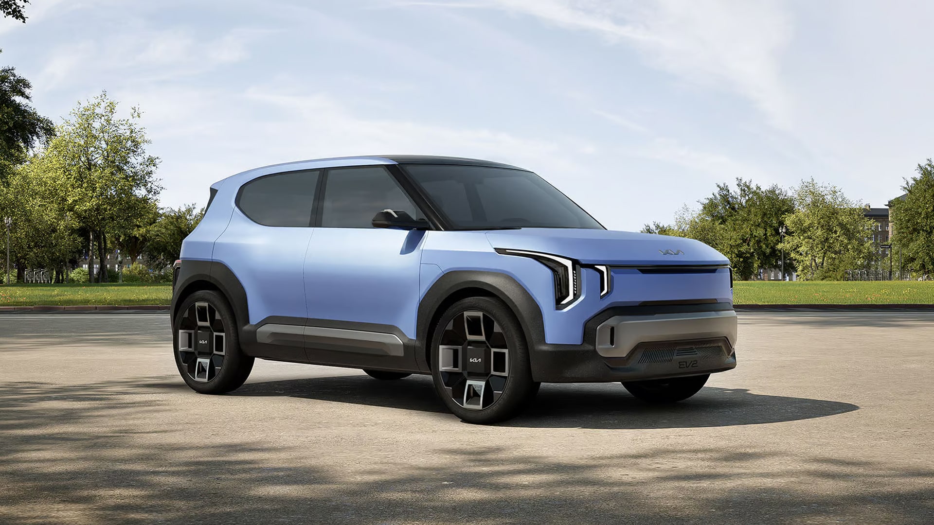Kia EV3, электрокроссовер, Киа ев