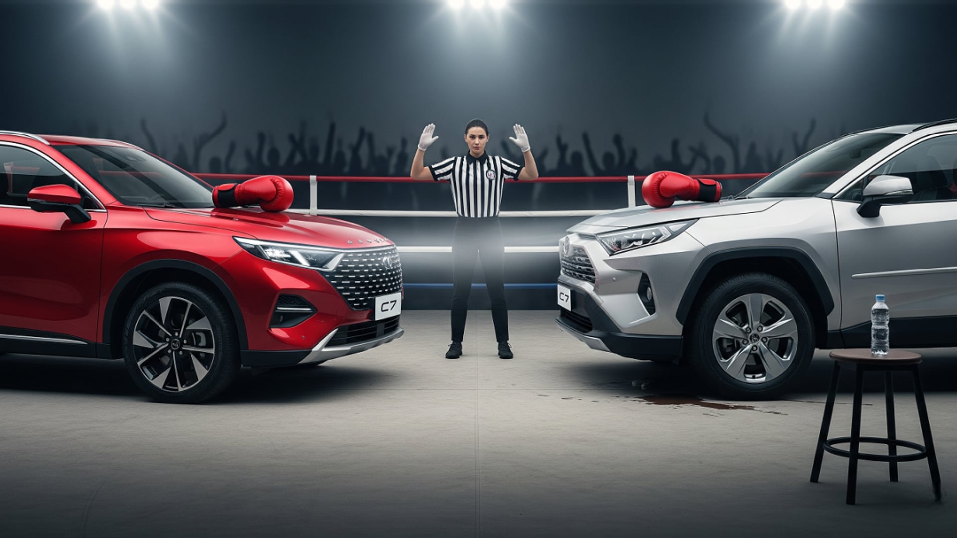 Toyota RAV4, Тойота Рав4, Omoda C7, Омода, лиса рулит