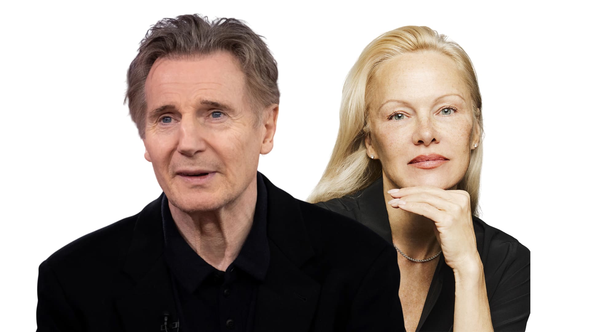 Памела Андерсон и Лиам Нисон