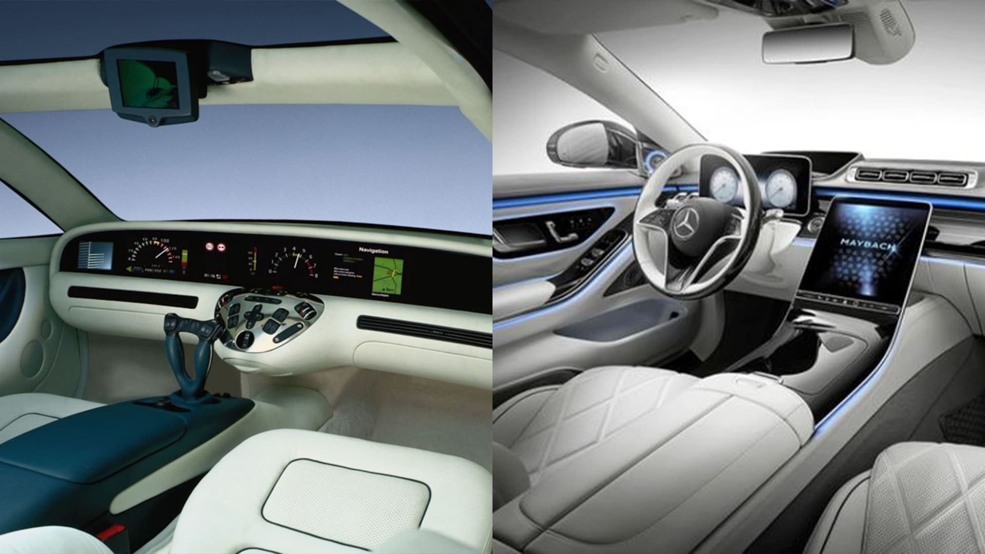 Mercedes, Мерседес, Oldsmobile, Олдсмобиль,Maserati, Мазерати, Салон машины