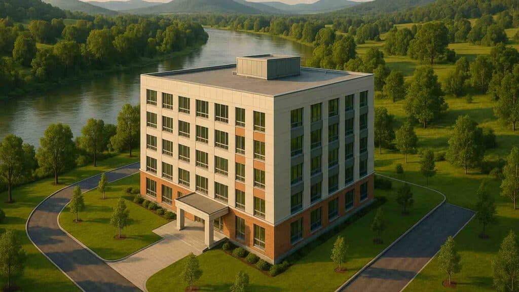 Қызылорда қаласының әкімдігі бес қабатты үйге тапсырыс берді / фото: ЖИ көмегімен дайындалған, бильд-редактор Ахтам Зиперов