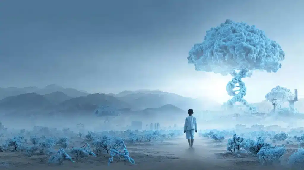 Семей полигонындағы жарылыс / Фото: ЖИ, бильд-редактор: Юлия Петрова