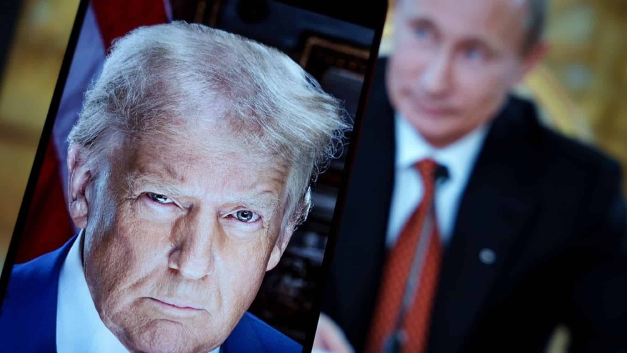 Дональд Трамп пен Владимир Путин / фото: shutterstock