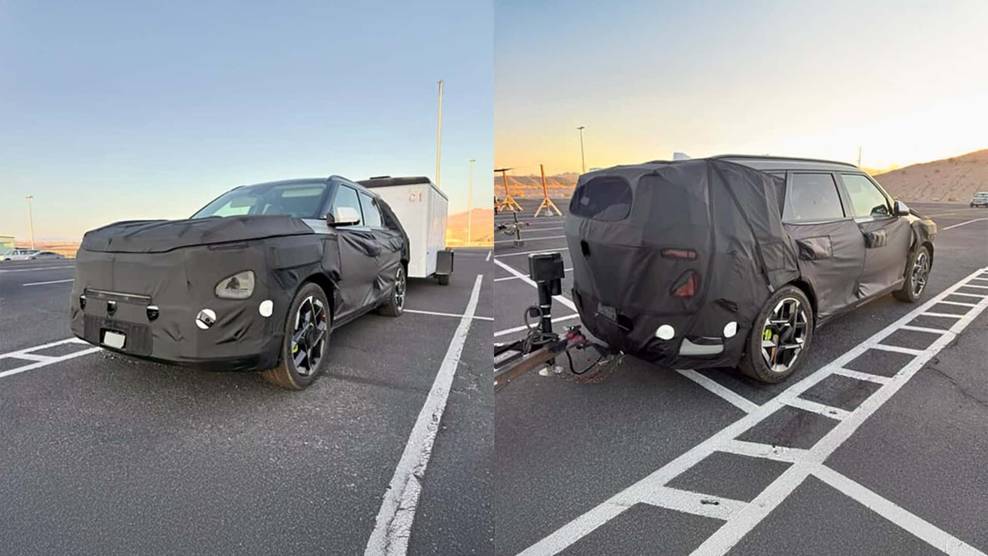 электрокроссовер, электрический кроссовер Kia EV5 GT, новая киа ев5