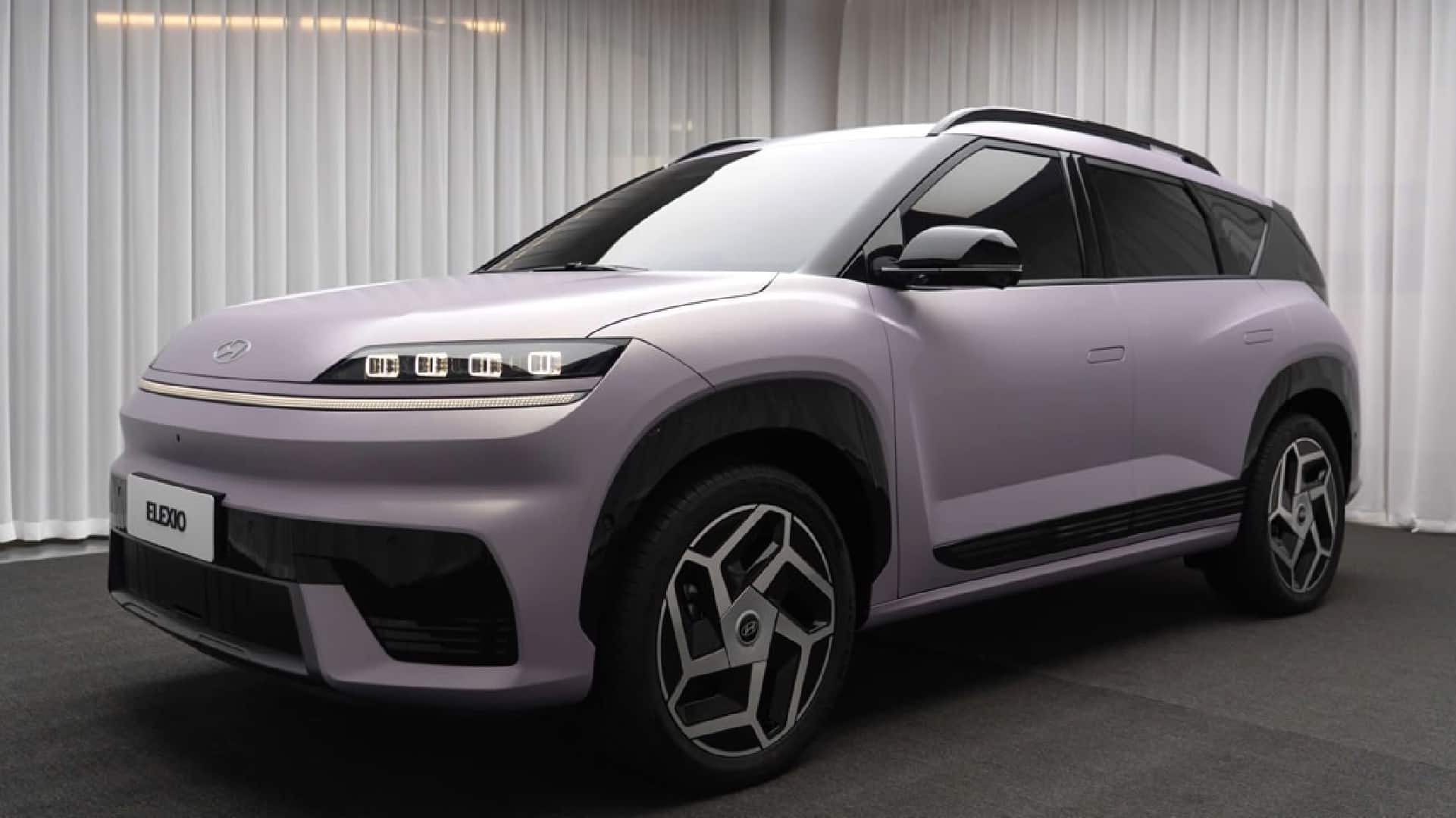 электрический кроссовер Hyundai Elexio, хюндай, хендай элексио, электрокроссовер