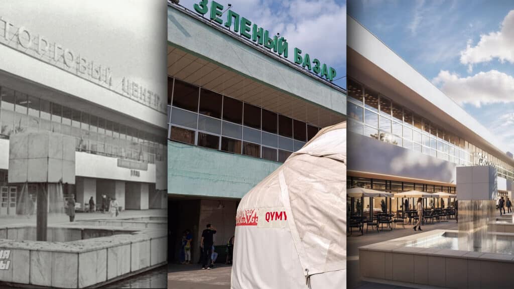 green bazaar, old green bazaar, new green bazaar, Kazakhstan tourism