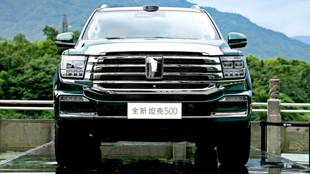 В Китае представили обновленный Tank 500