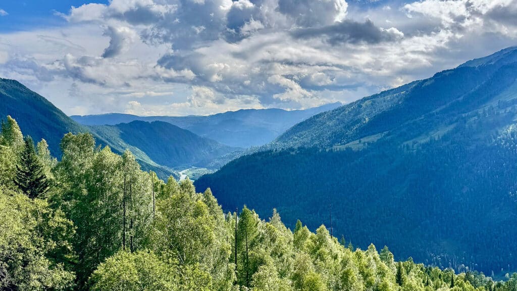 смотровая площадка на Рахмановских ключах