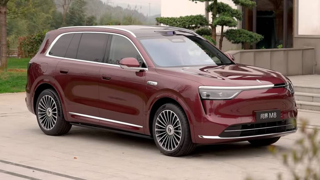 Aito M8 признали самым безопасным авто из Китая