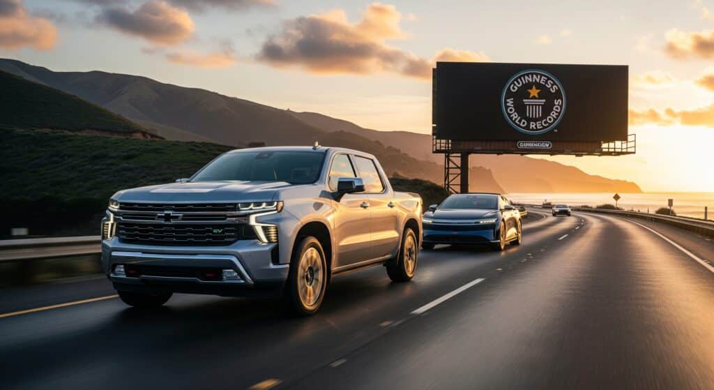 Компания Chevrolet побила рекорд дальности хода среди электрокаров