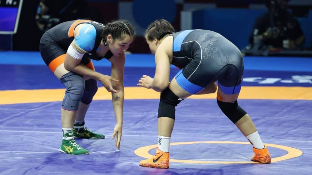 Женская сборная Казахстана осталась без медалей на чемпионате мира по борьбе в Хорватии