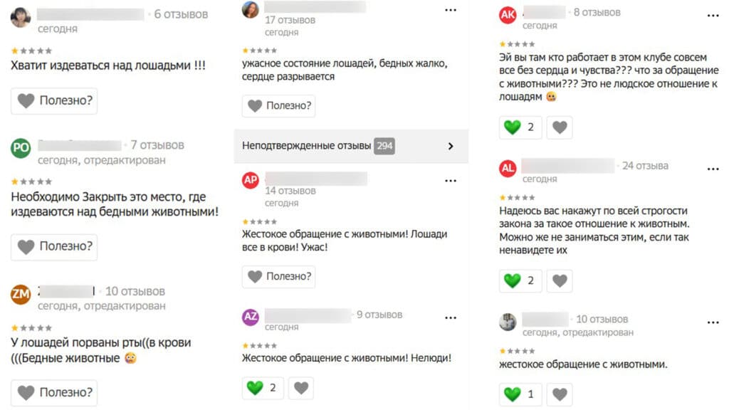 Видео с лошадьми с порванными ртами в конном клубе вызвали скандал в Казнете