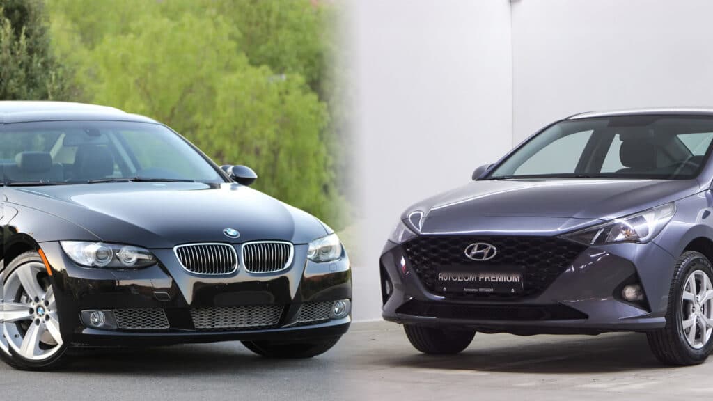 Казахстанец выбирает, что купить за 6,5 млн тенге — Hyundai Accent или BMW 335