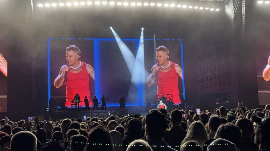 Робби Уильямс в Алматы