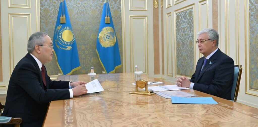 Тоқаев Элимановты қабылдады