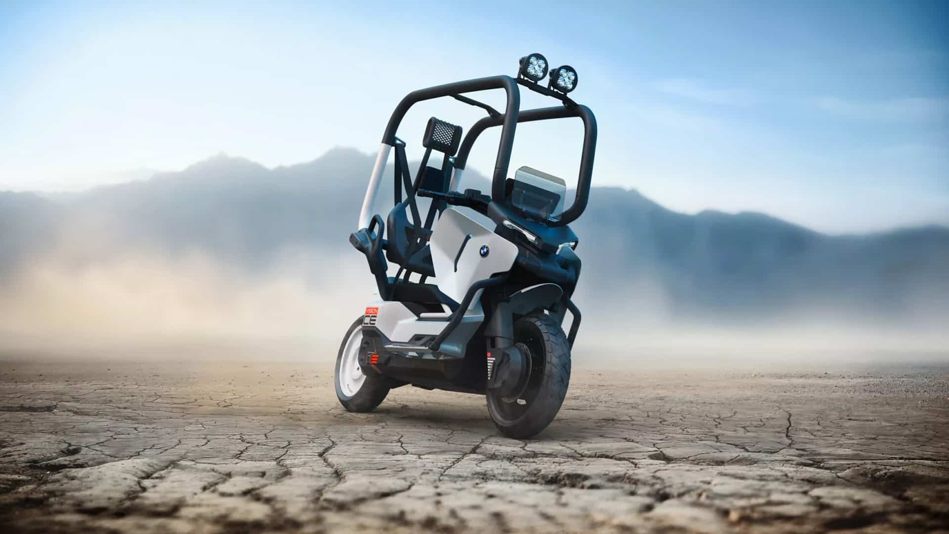 электроскутер BMW Vision CE, скутер бмв
