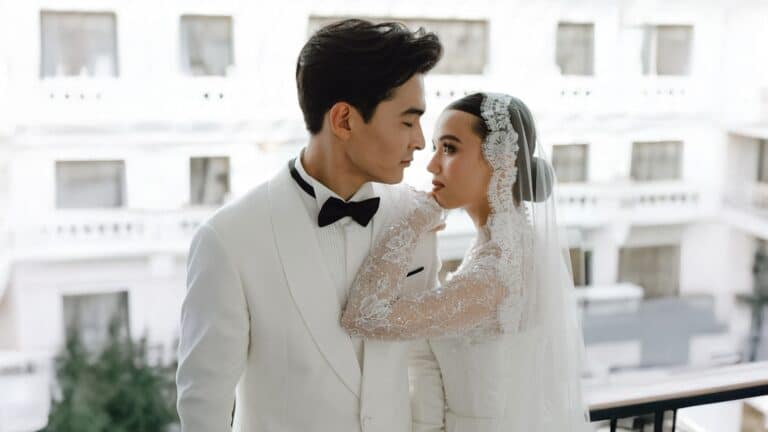 Dimash Qudaibergen’s sister stuns in newly released wedding photos