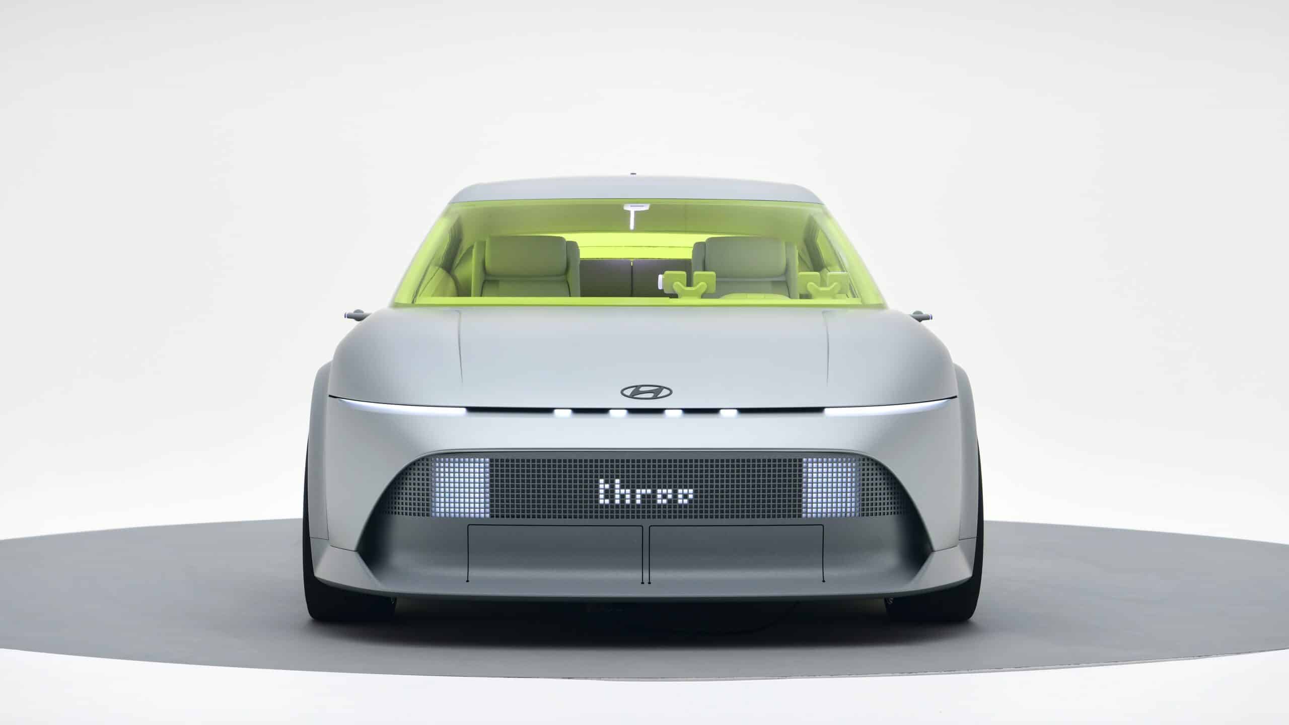 Hyundai Concept THREE EV, прототип IONIQ 3