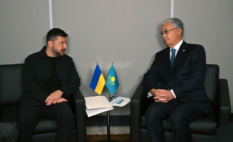 Zelenskyy thanks Kazakhstan for upholding Ukrainian sovereignty