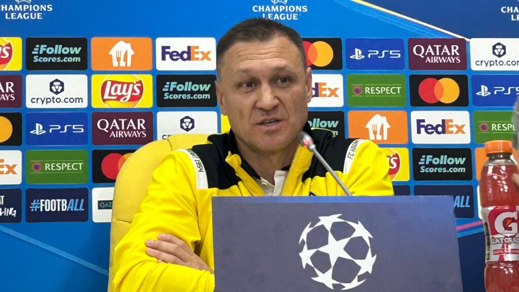 "Қайрат" ФК бас бапкері Рафаэль Оразбахтин / фото: Рауан Мутаир