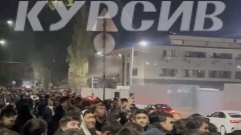 Crowds gather as Real Madrid arrives in Almaty