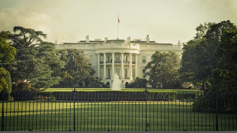 Driver arrested after crashing into White House security gate