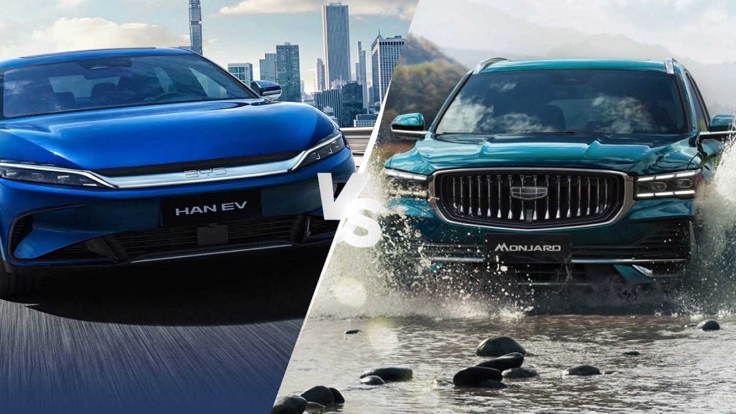 продажи BYD, Geely в Китае