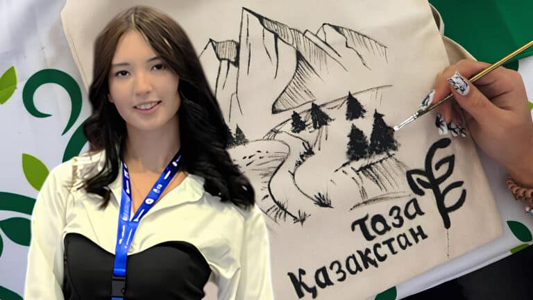 Kazakh teen develops innovative ink from city’s air pollution