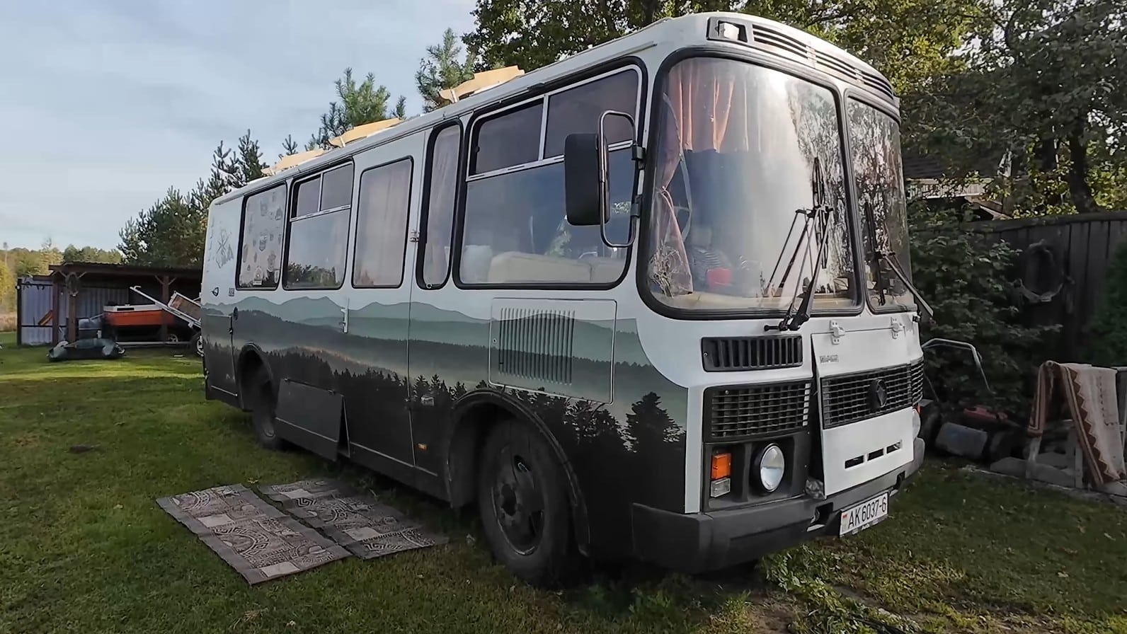 Паз 3205, Пазик, автодом, дом на колесах