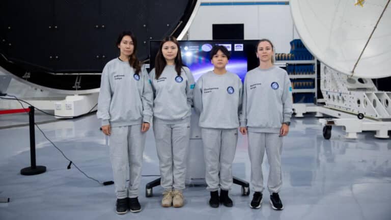 Asia launches its first-ever all-female simulated space mission