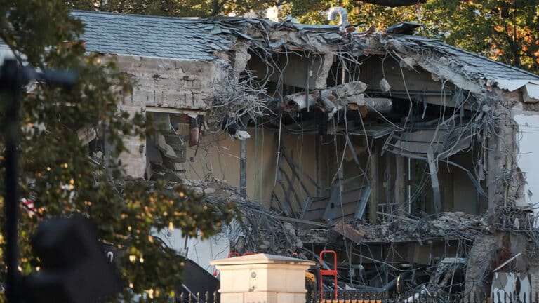 White House East Wing sees demolition for Trump’s planned ballroom