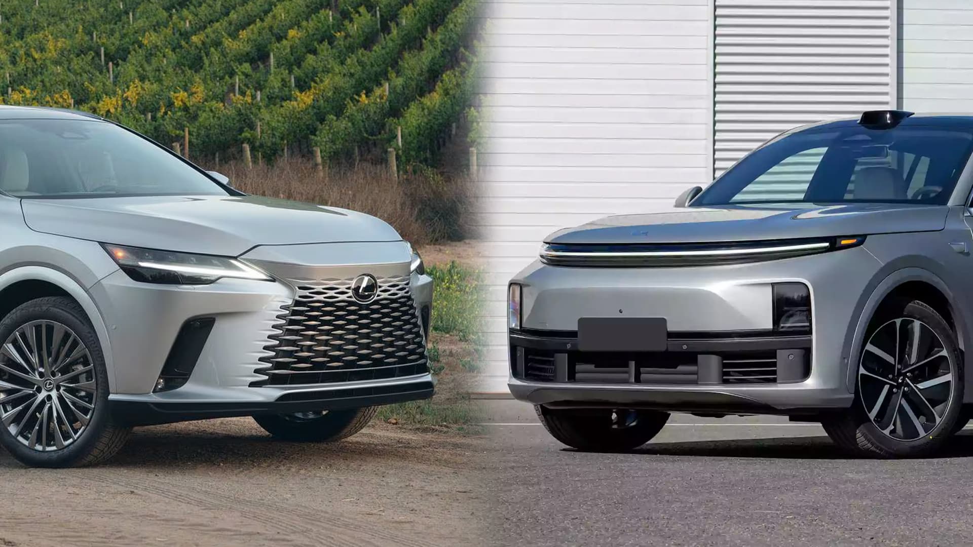 лексус RX 300 и новый LiXiang, lexus, лисян l7