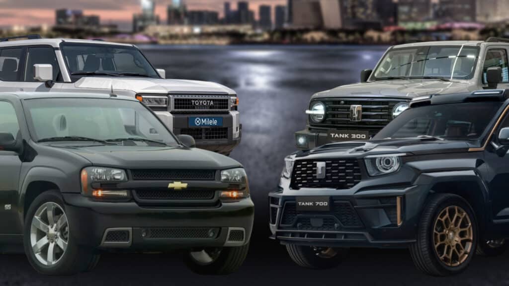 Land Cruiser Prado 250 и Tank 700 испытали в горах Кыргызстана