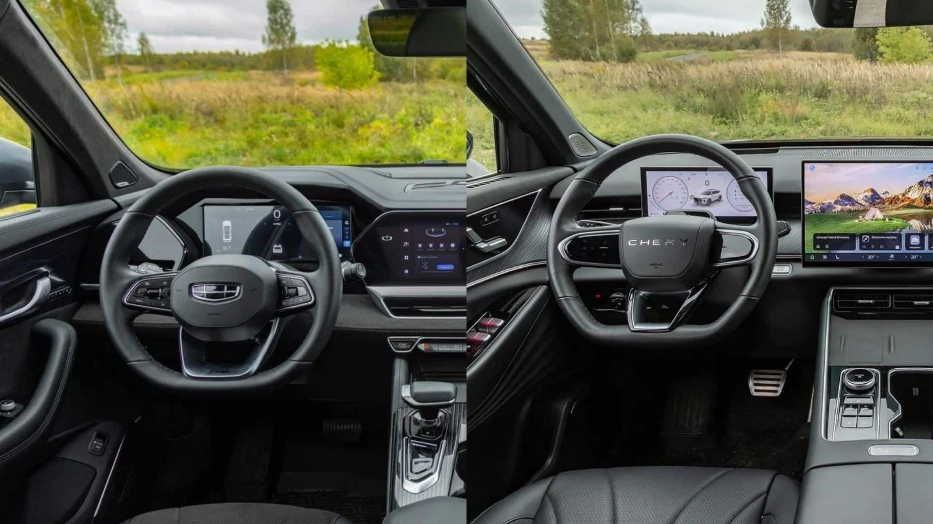 Geely Monjaro против Chery Tiggo 9, сравнение джили монжаро, чери тигго 9 отзывы