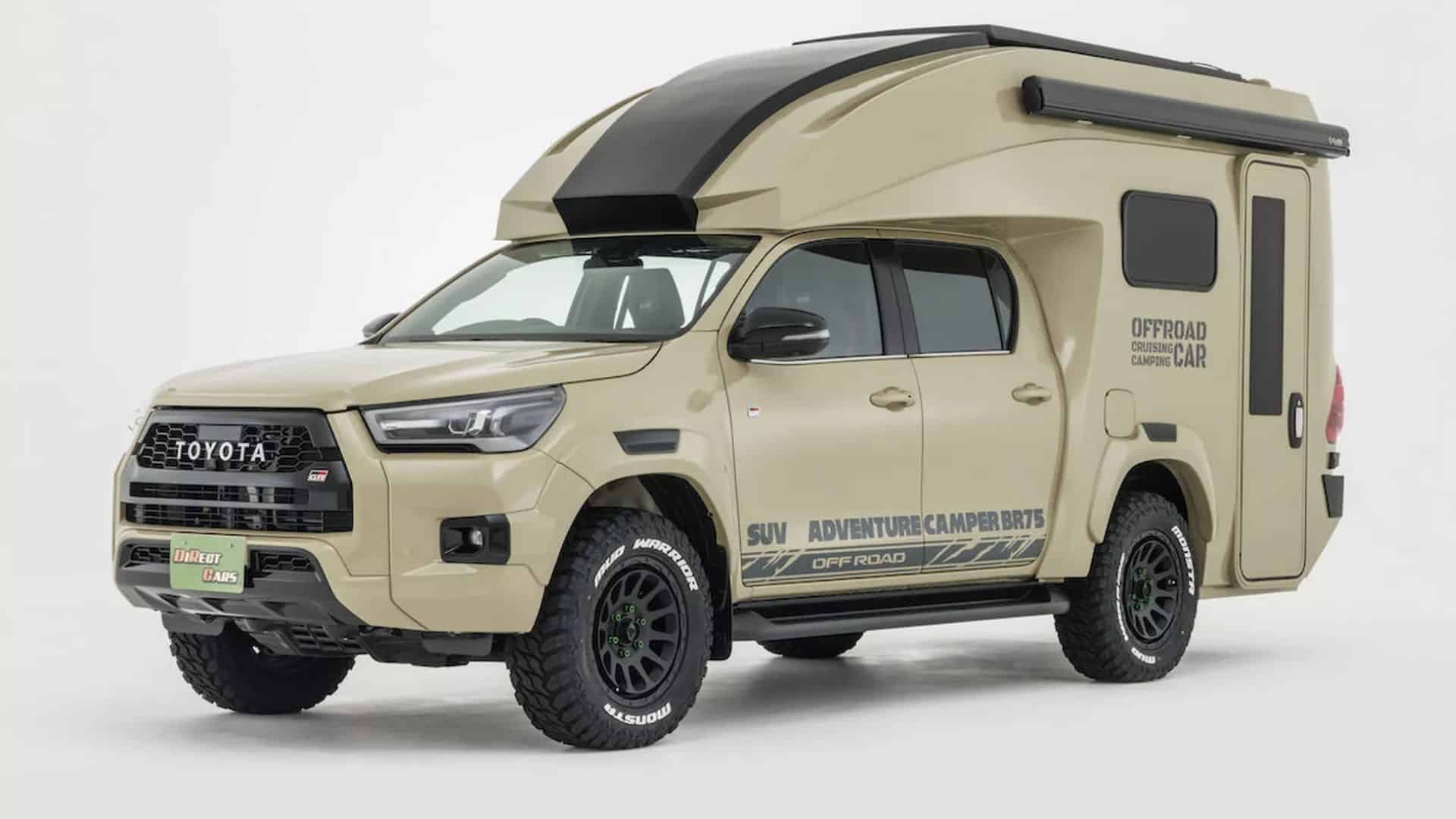 Автодом на базе Toyota Hilux GR Sport, тойота кемпер, дом на колесах toyota, тойота хайлюкс