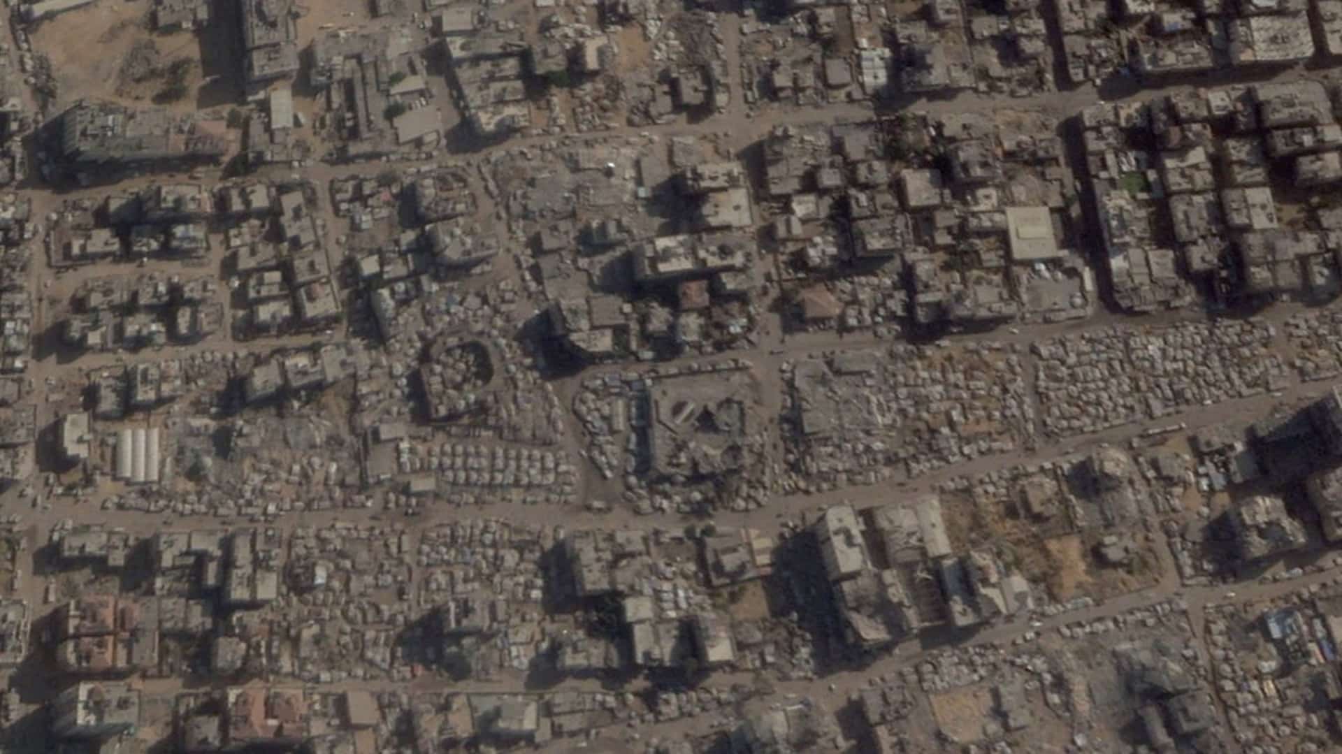 Ғарыштан түсірілген сурет / фото: Planet Labs PBC via REUTERS