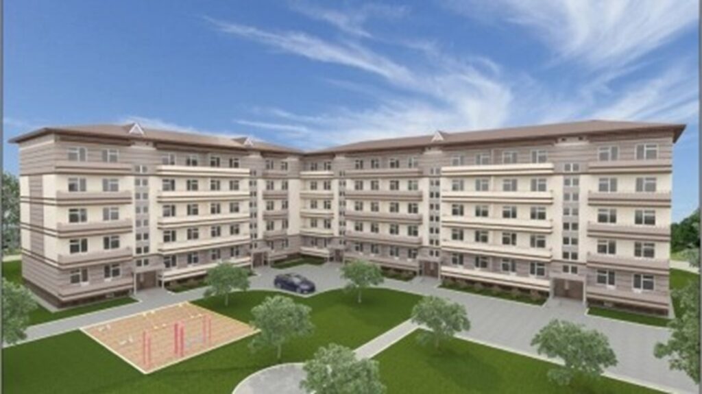 "Нұрлы жер" бағдарламасымен салынатын үй пішіні / фото: Отбасы банк