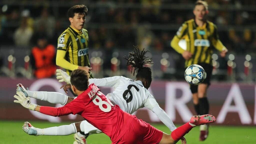 "Қайрат" пен "Реал Мадрид" ойыны / фото: REUTERS/Pavel Mikheyev