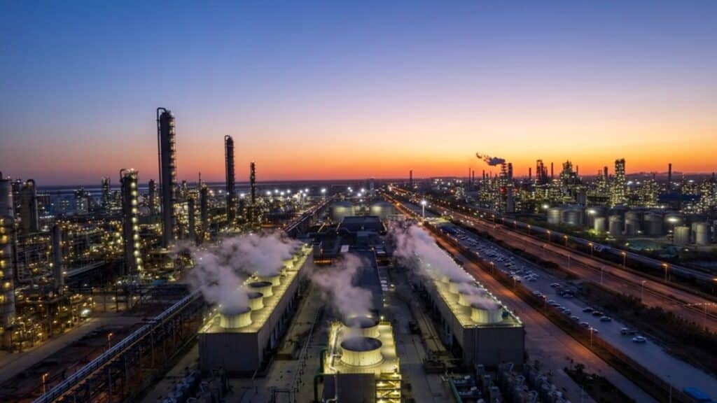 Қытайдың Тяньцзинь өндіріс аумағы / фото: shutterstock