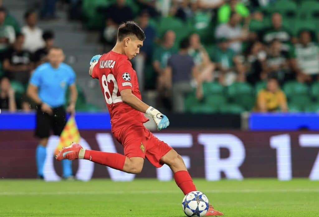 18-летний вратарь Кайрата стал звездой соцсетей после игры с «Реалом»