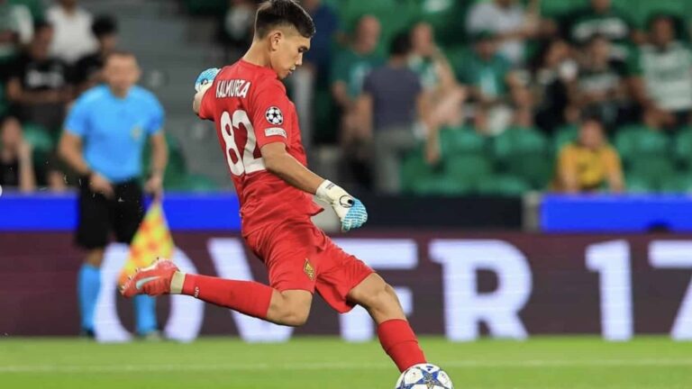 Kairat’s goalkeeper becomes a social media star after clash against Real Madrid