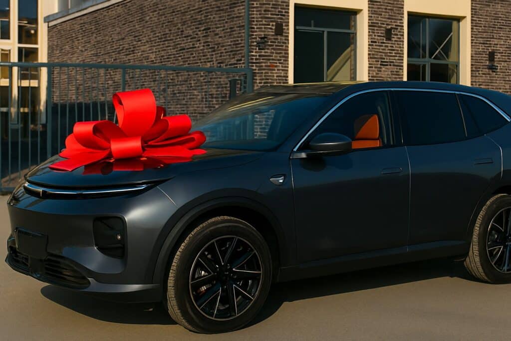 Автомобиль Lixiang L9 подарили еще одному вратарю "Кайрата" Темирлану Анарбекову