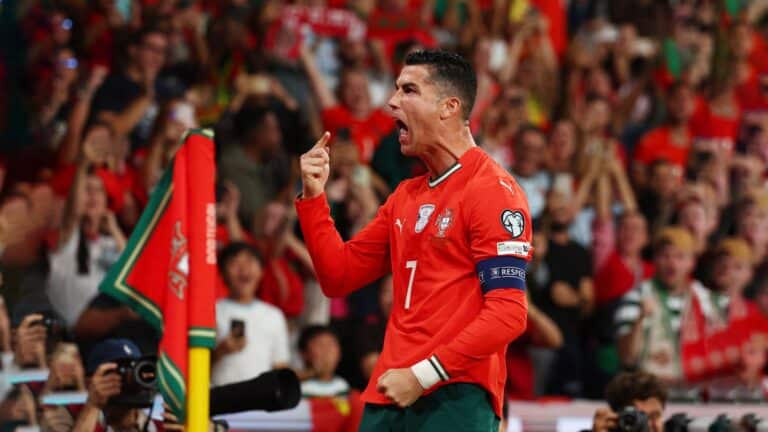 Cristiano Ronaldo sets record for most goals in World Cup qualifiers
