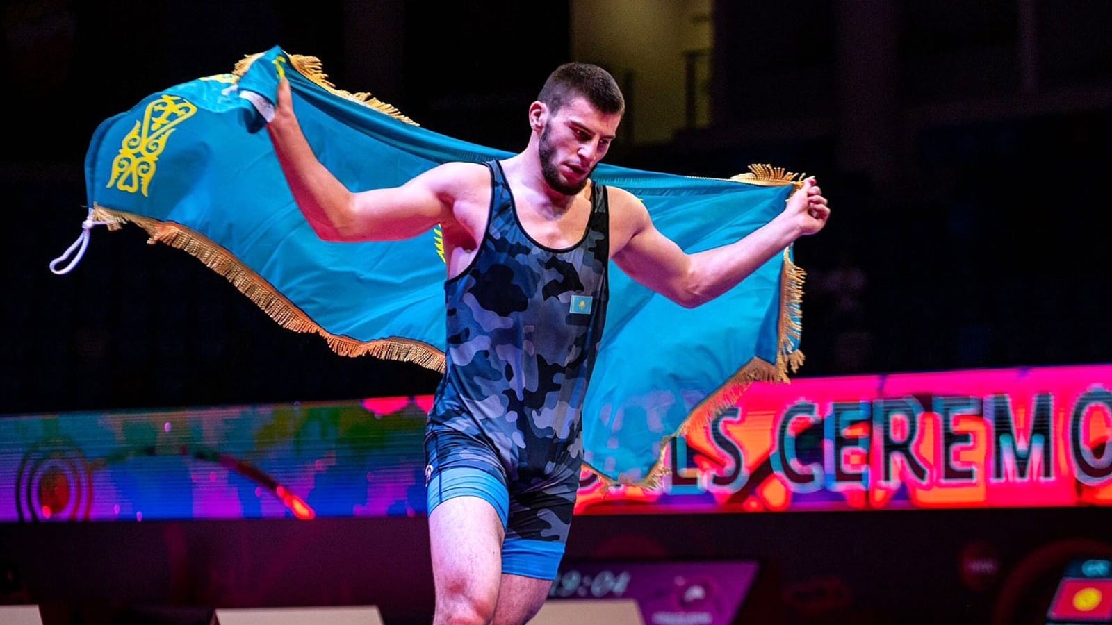 Казахстанский борец-классик Юсуф Мациев вышел в финал чемпионата мира по борьбе U23 в Сербии 