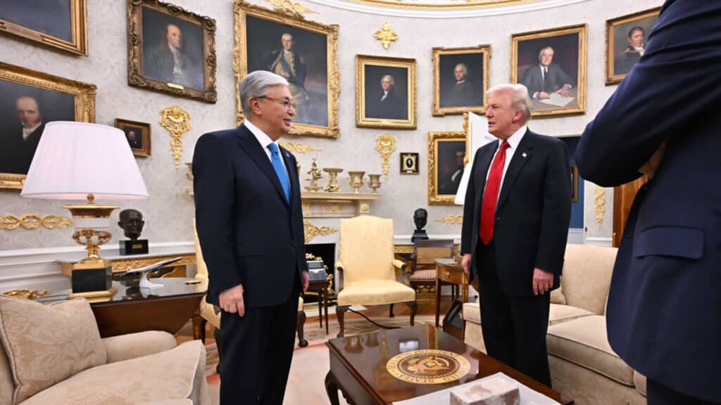 Токаев и Трамп