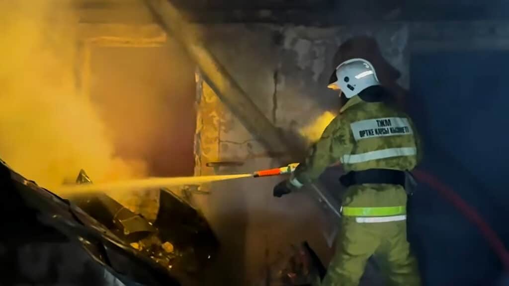 Жители Карабулака обвинили акимат в трагедии с пожаром