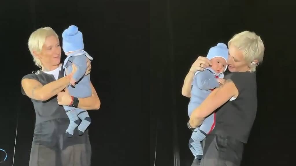 На концерт Дианы Арбениной в Алматы принесли трехмесячного ребенка