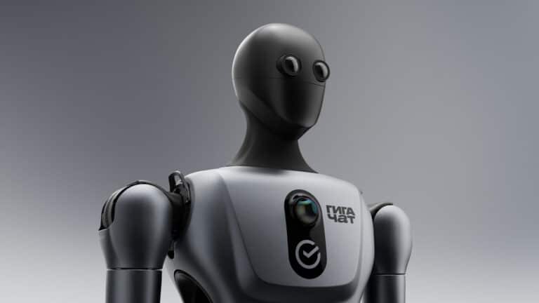 Russian AI robot performs for Putin at Sberbank technology showcase